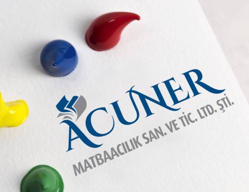 acuner matbaa logo tasarımı